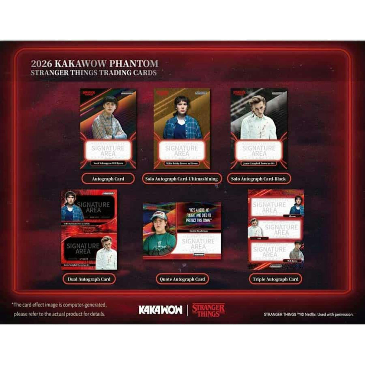 2026 Kakawow Phantom Stranger Things Hobby 10-Box Case