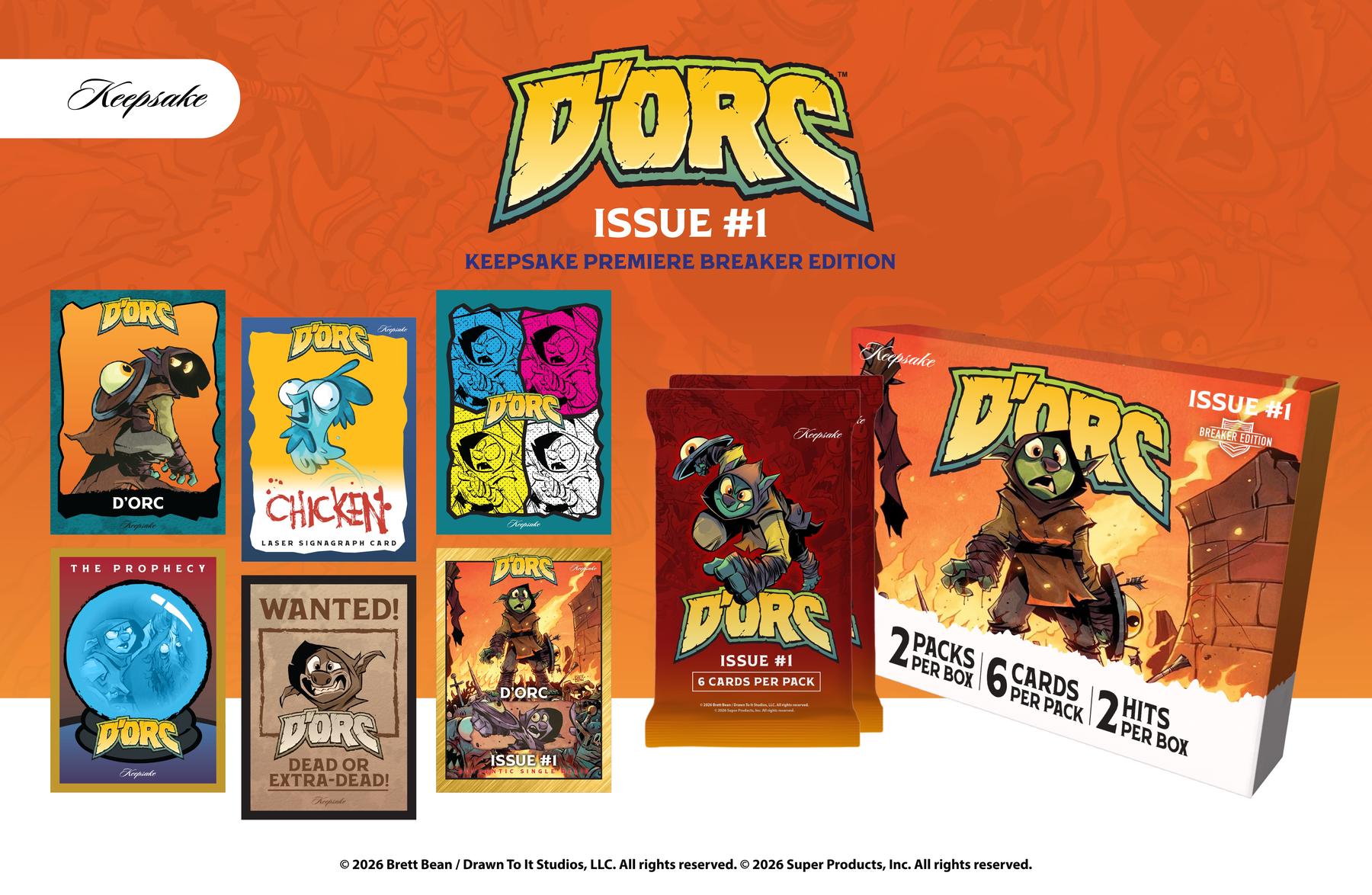 2026 Keepsake D'Orc Issue #1 Keepsake Premiere Breaker Box (Presell)