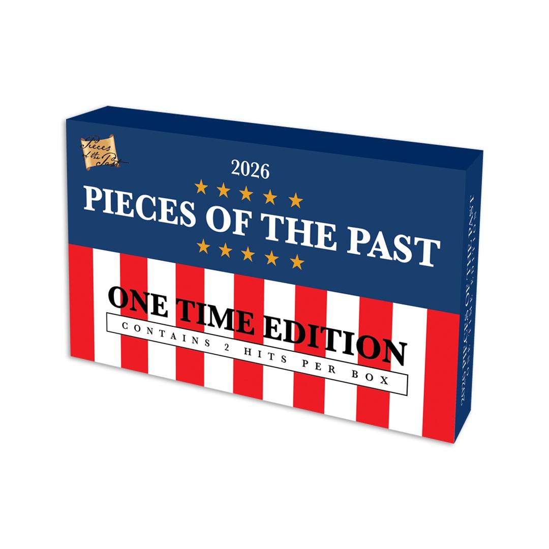 2026 Keepsake Pieces of the Past One Time Edition Series 2 Hobby 10-Box Case (Presell)