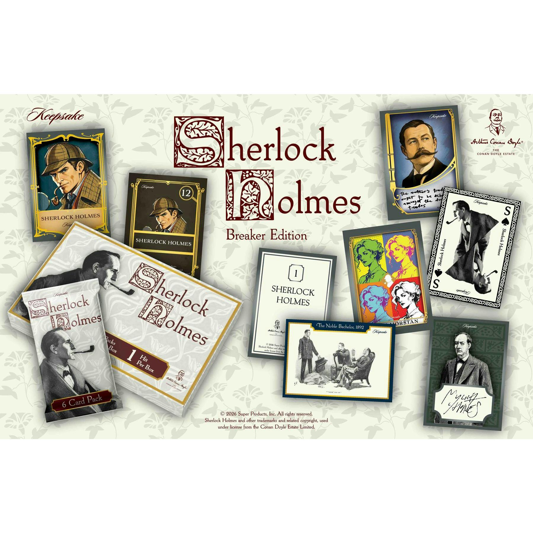 2026 Keepsake Sherlock Holmes Premiere Breaker Box (Presell)