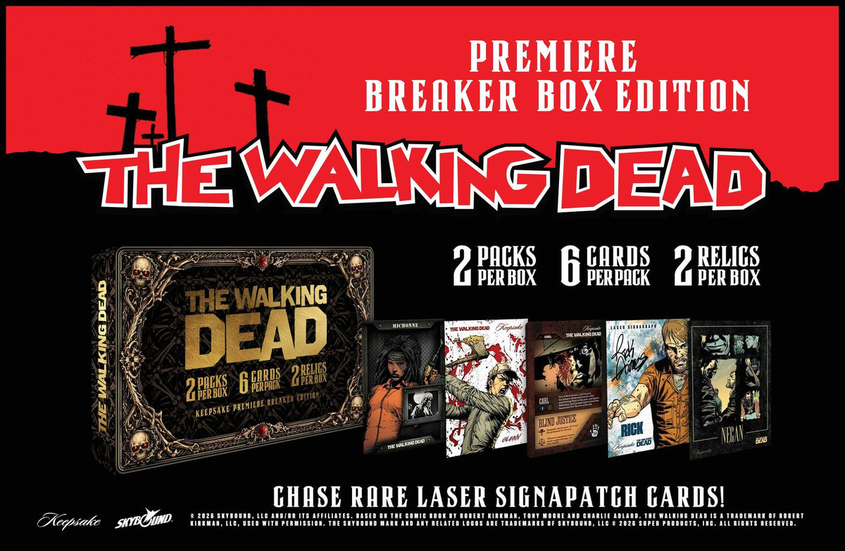 2026 Keepsake The Walking Dead Premiere Breaker Box (Presell)