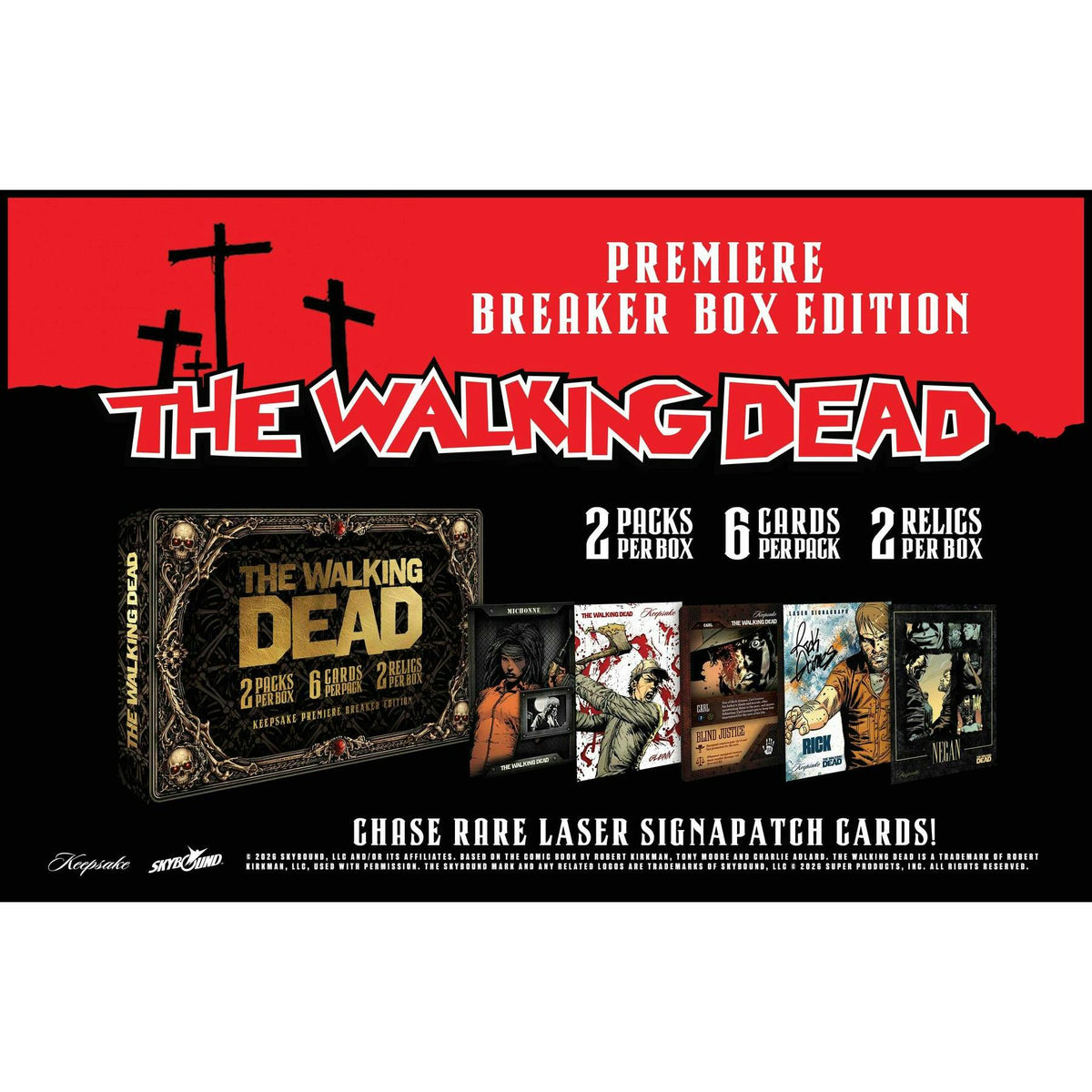 2026 Keepsake The Walking Dead Premiere Breaker 10-Box Case (Presell)