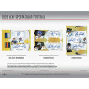2026 Leaf Spectacular Football Hobby Box