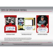 2026 Leaf Spectacular Football Hobby Box