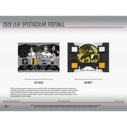 2026 Leaf Spectacular Football Hobby 3-Box Case
