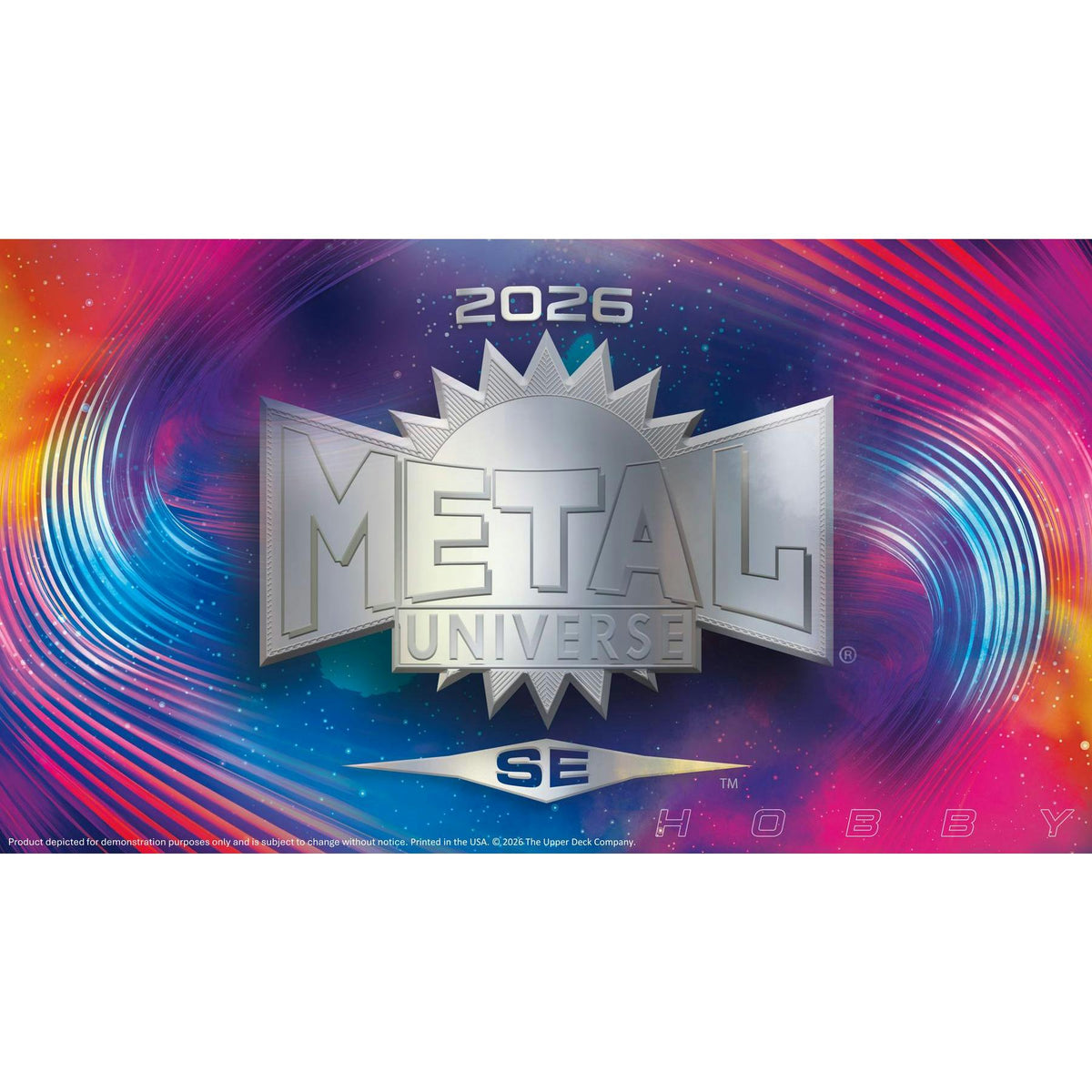 2026 Upper Deck Metal Universe SE Hobby 12-Box Case (Presell)