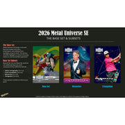 2026 Upper Deck Metal Universe SE Hobby 12-Box Case (Presell)