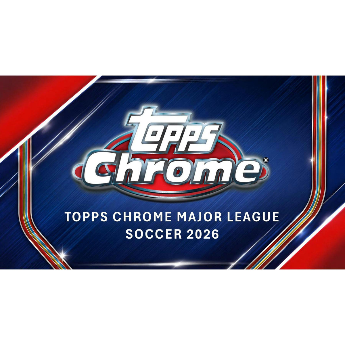 2026 Topps MLS Major League Soccer Chrome Hobby 12-Box Case (Presell)