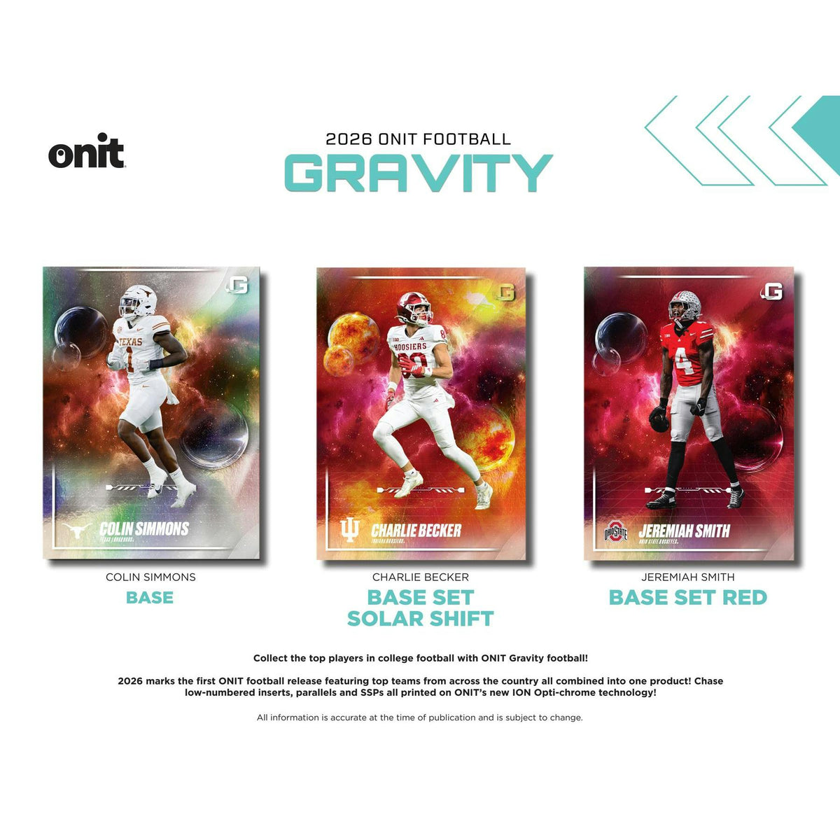 2026 Onit Gravity Football Blaster 20-Box Case (Presell)