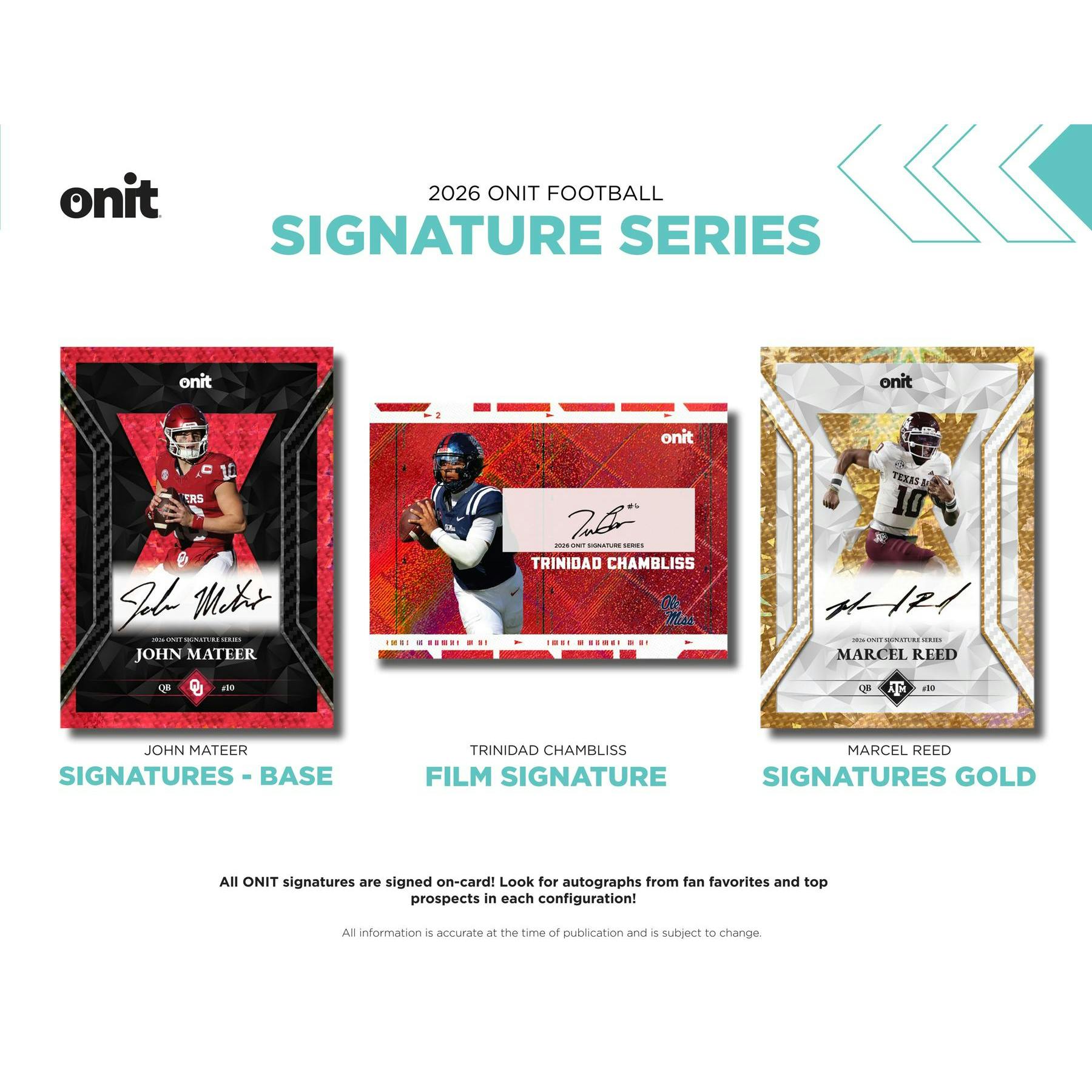 2026 Onit Signature Series Ohio State Football Platinum 20-Box Case (Presell)