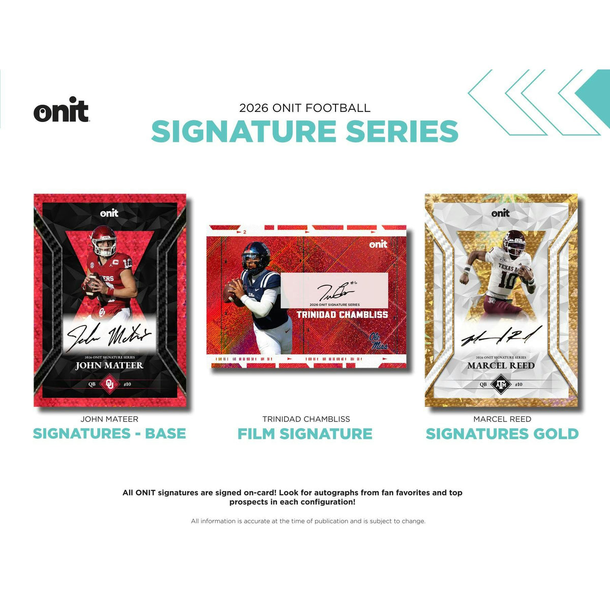 2026 Onit Signature Series Michigan Football Platinum 20-Box Case (Presell)