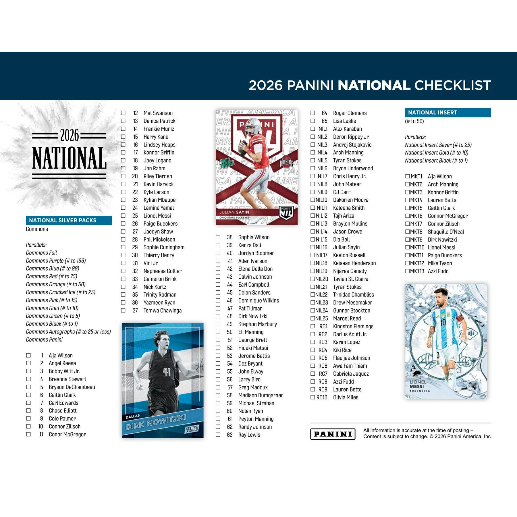 2026 Panini National VIP Online Exclusive Sealed Box (Gold Packs & Gem Box)