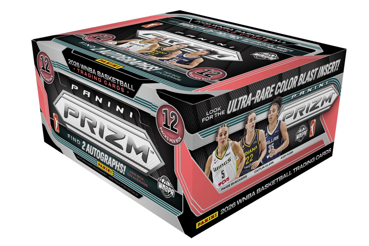 2026 Panini Prizm WNBA Basketball Hobby 12-Box Case (Presell)