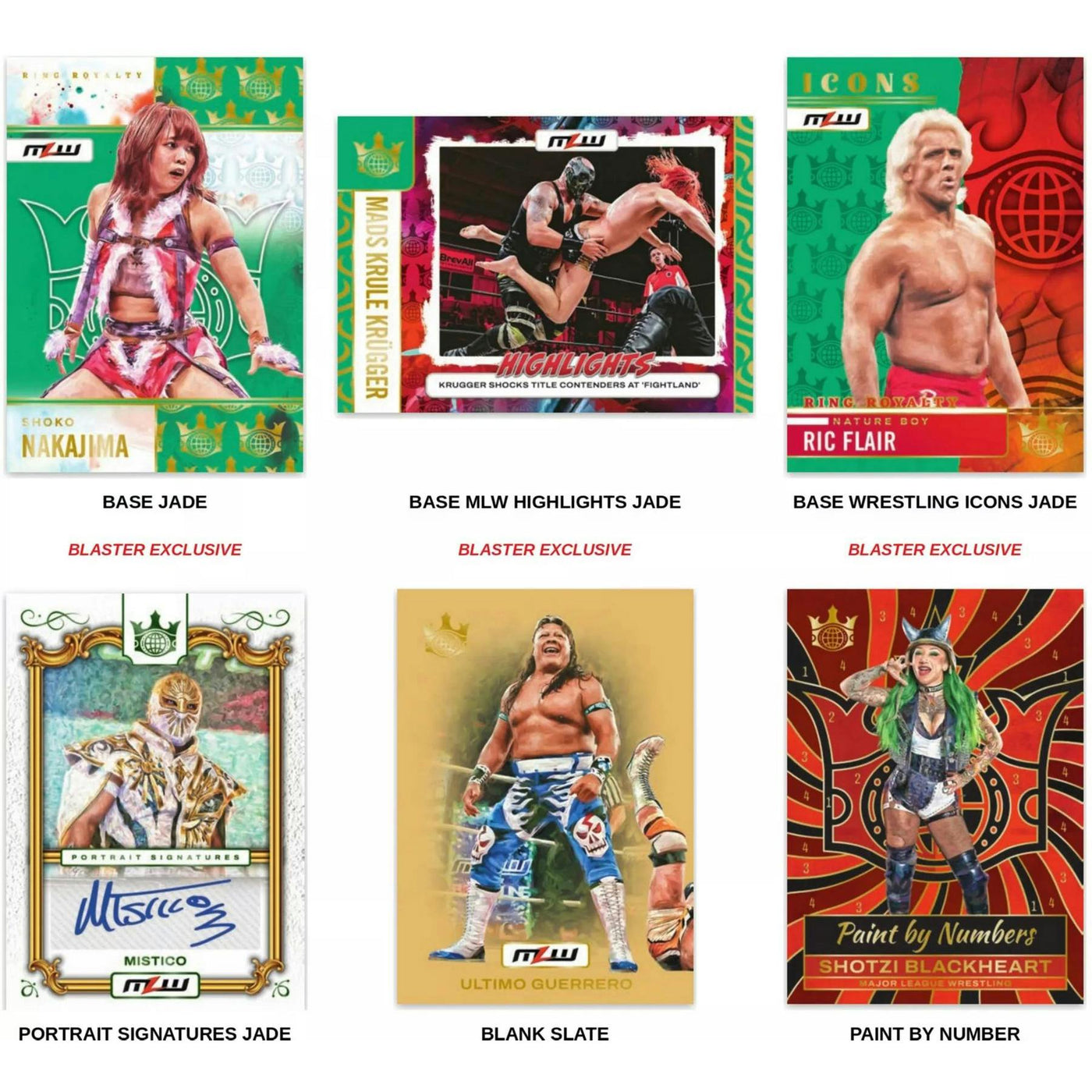 2026 Panini Ring Royalty Major League Wrestling Blaster 20-Box Case