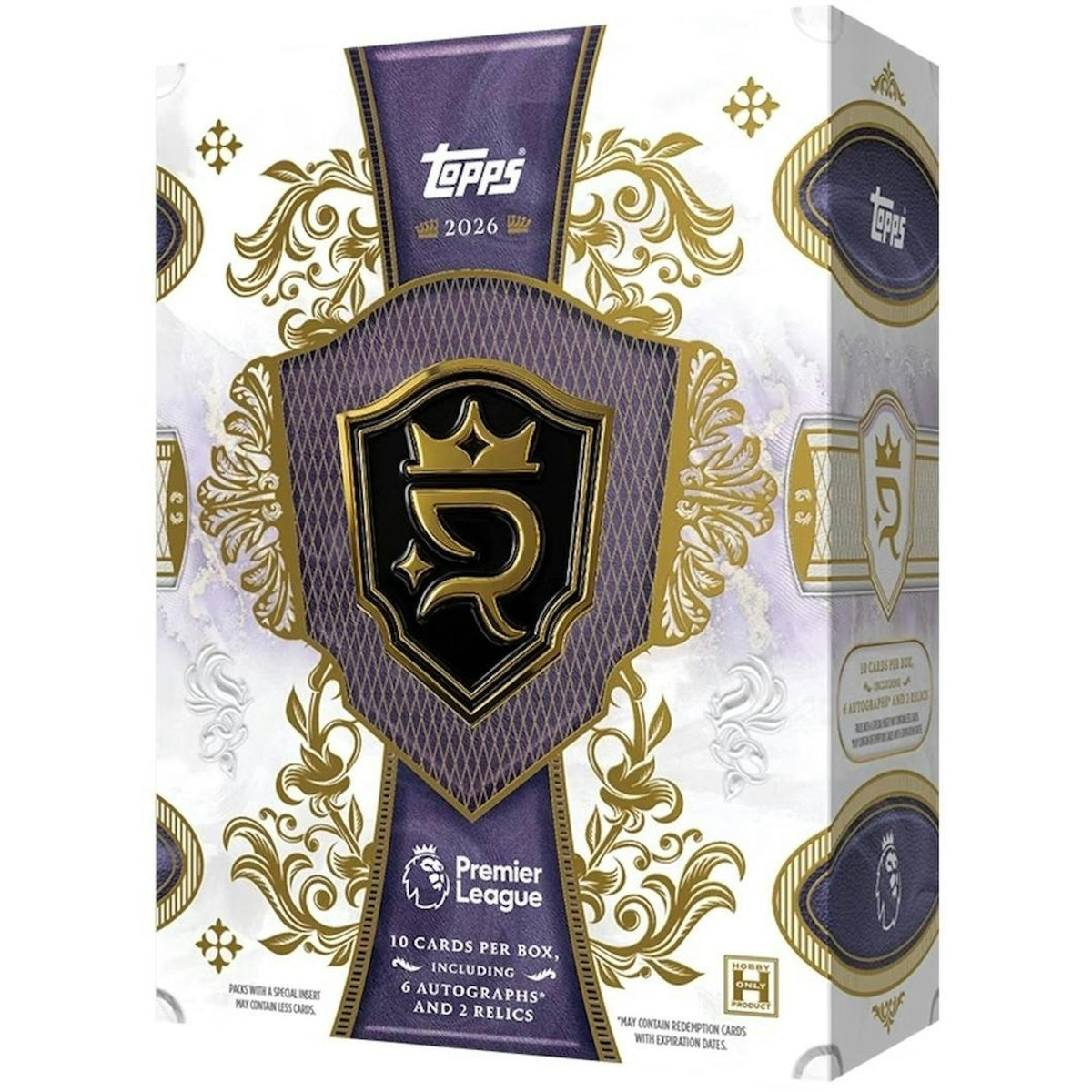 2026 Topps Royalty Premier League EPL Soccer Hobby 4-Box Case (Presell)