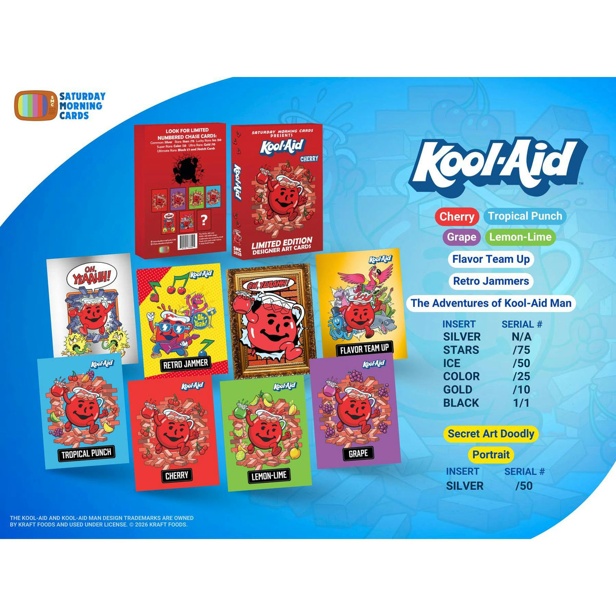 2026 Saturday Morning Cards Kool-Aid Hobby Box