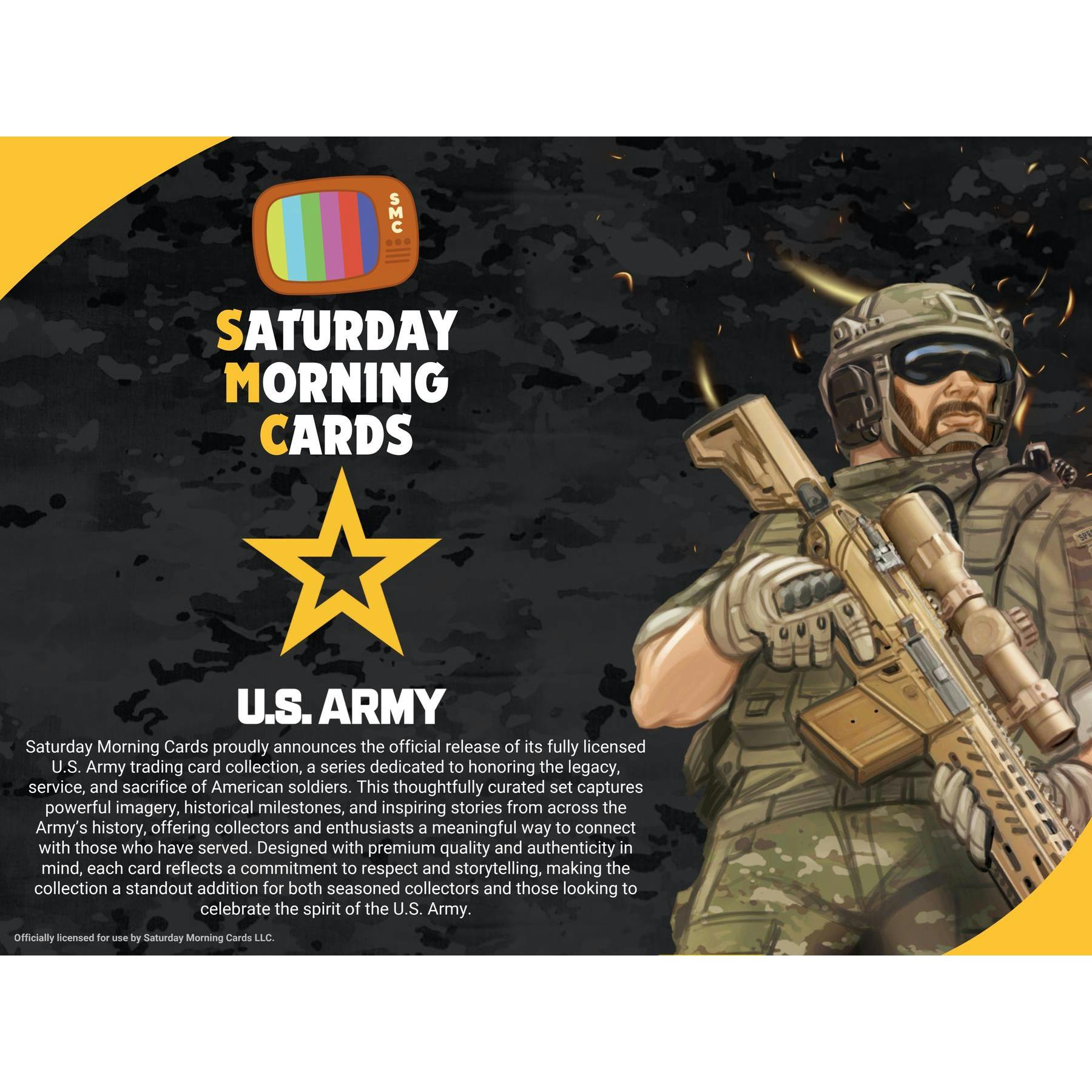 2026 Saturday Morning Cards U.S. Army Hobby Box