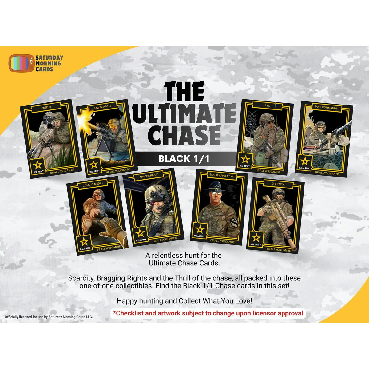 2026 Saturday Morning Cards U.S. Army Hobby Box