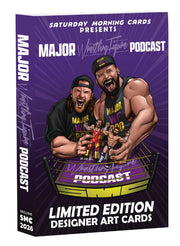 2026 Saturday Morning Cards Matt Cardona The Major Wrestling Figure Podcast Hobby Box (Presell)