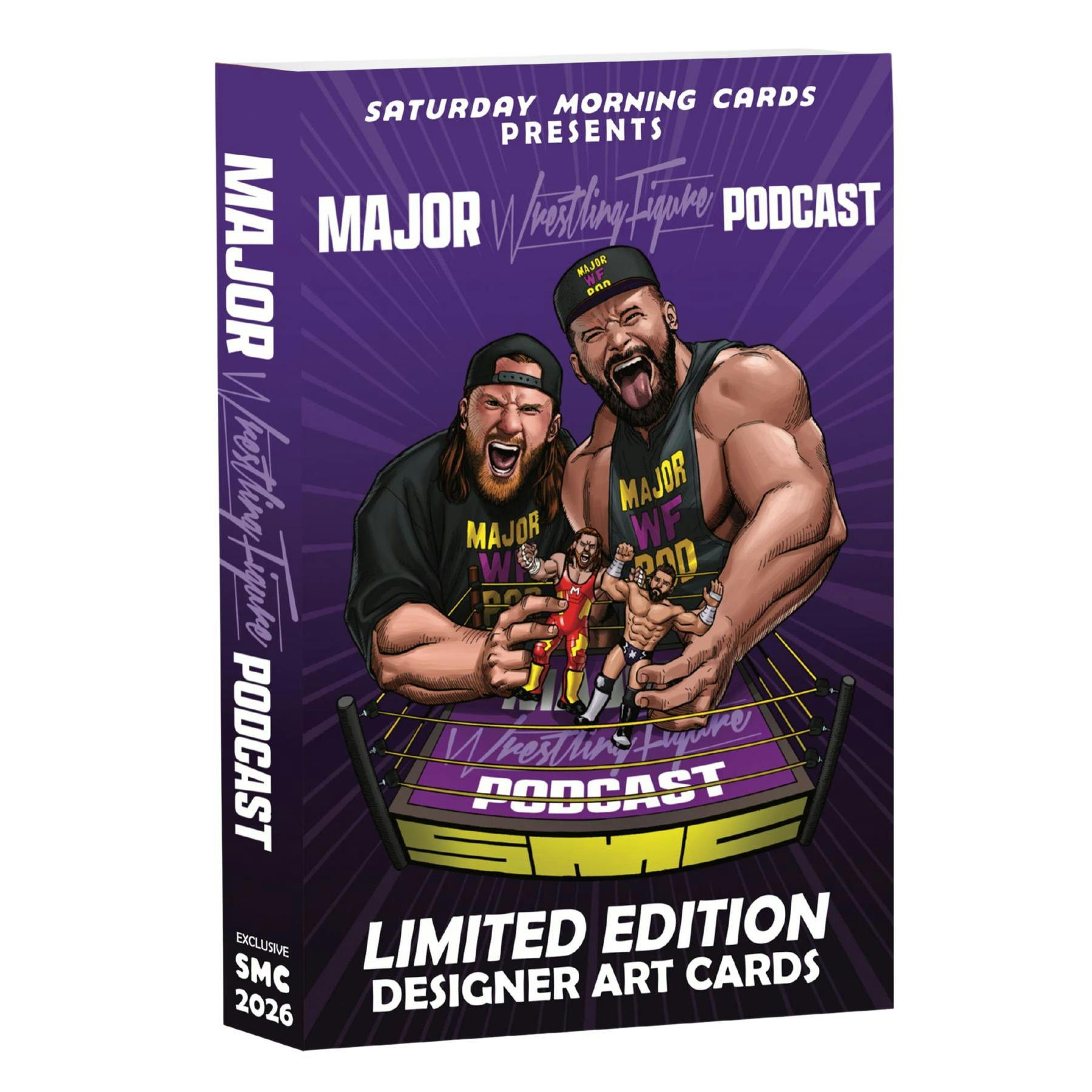 2026 Saturday Morning Cards Matt Cardona The Major Wrestling Figure Podcast Hobby Box (Presell)