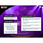2026 Saturday Morning Cards Matt Cardona The Major Wrestling Figure Podcast Hobby Box (Presell)