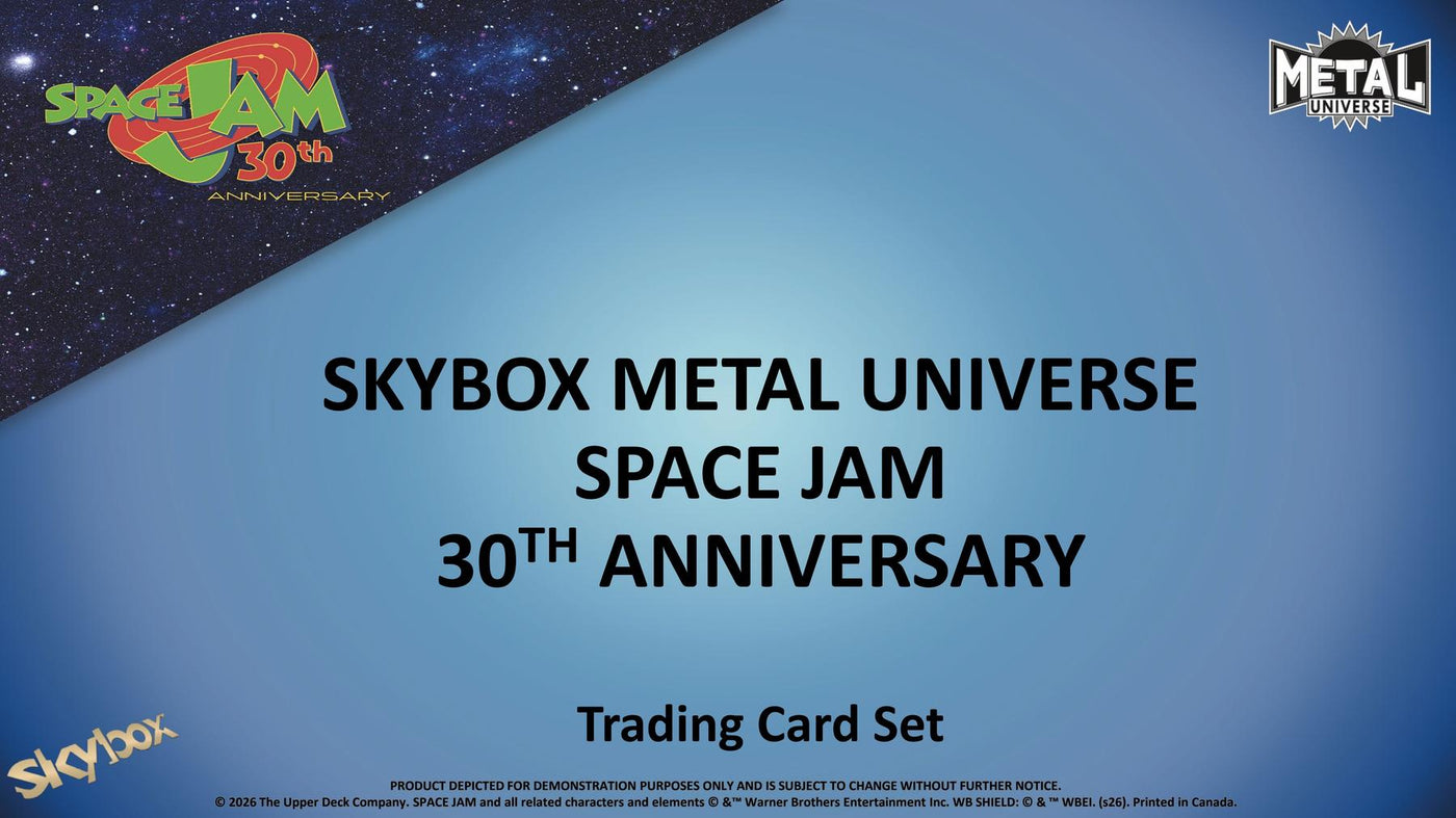 2026 Upper Deck Skybox Metal Universe Space Jam 30th Anniversary Hobby 12-Box Case (Presell)