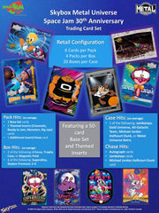 2026 Upper Deck Skybox Metal Universe Space Jam 30th Anniversary Blaster Box