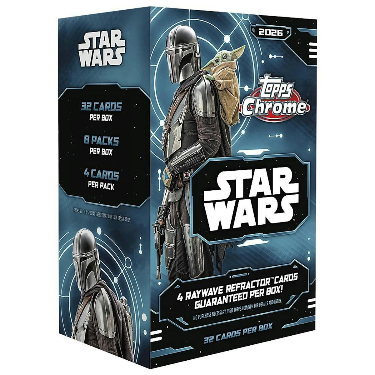 2026 Topps Star Wars Chrome Blaster Box (Presell)