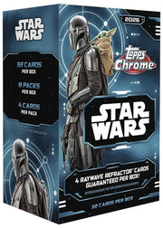 2026 Topps Star Wars Chrome Blaster Box (Presell)