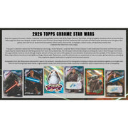 2026 Topps Star Wars Chrome Blaster Box (Presell)