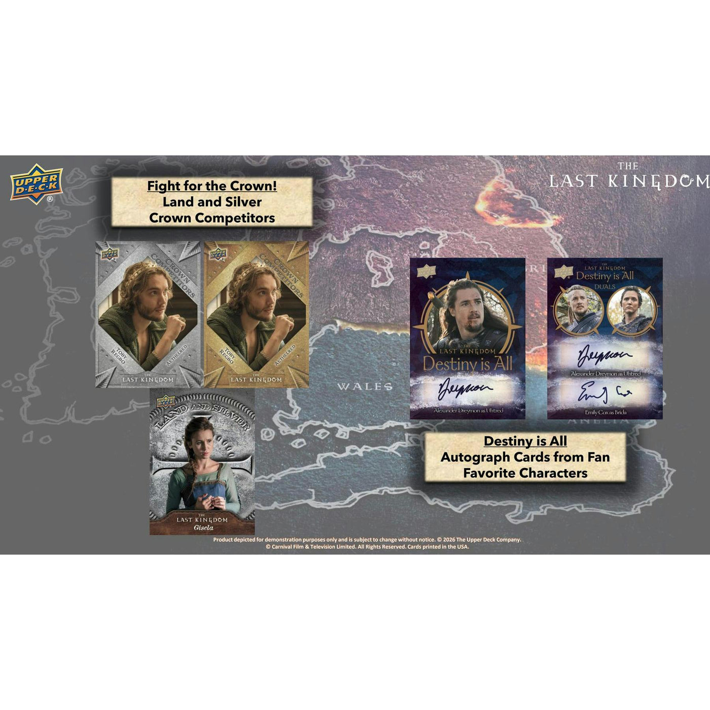 2026 Upper Deck The Last Kingdom Seasons 1-5 Hobby Box (Presell)