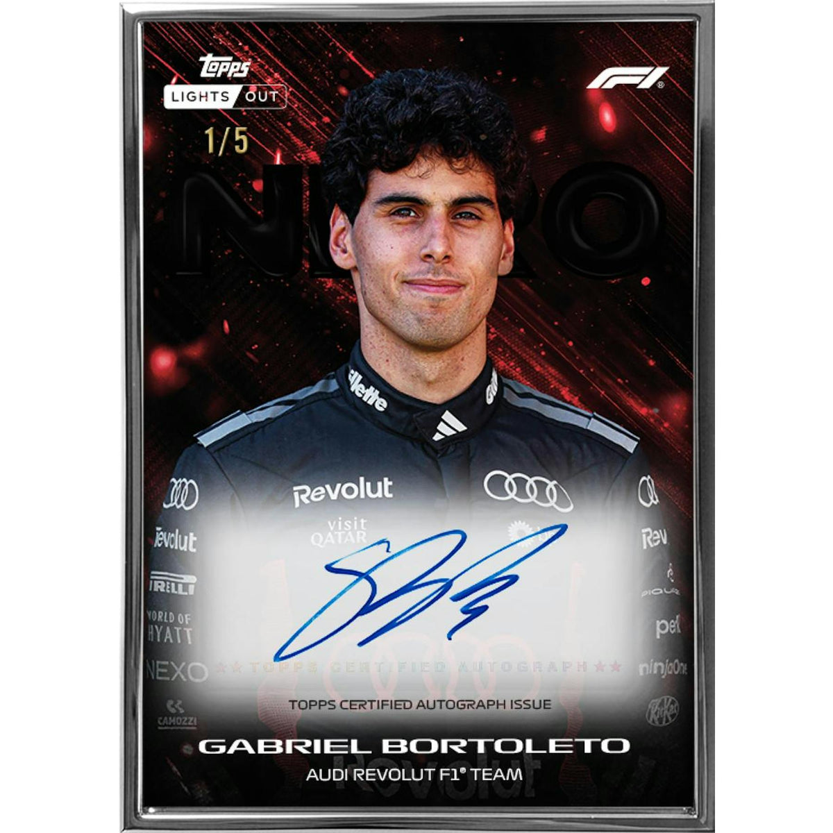 2026 Topps Lights Out Formula 1 F1 Box