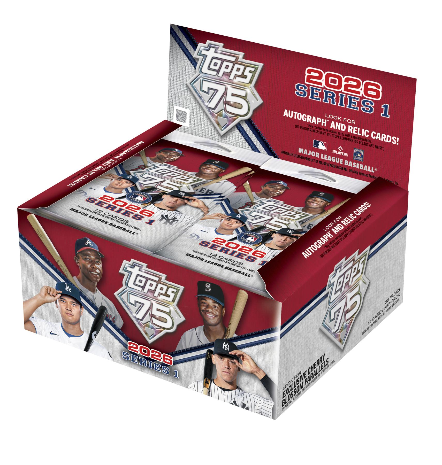 2026 Topps Series 1 Baseball Japan Edition Box