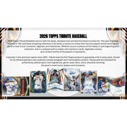 2026 Topps Tribute Baseball Hobby Box