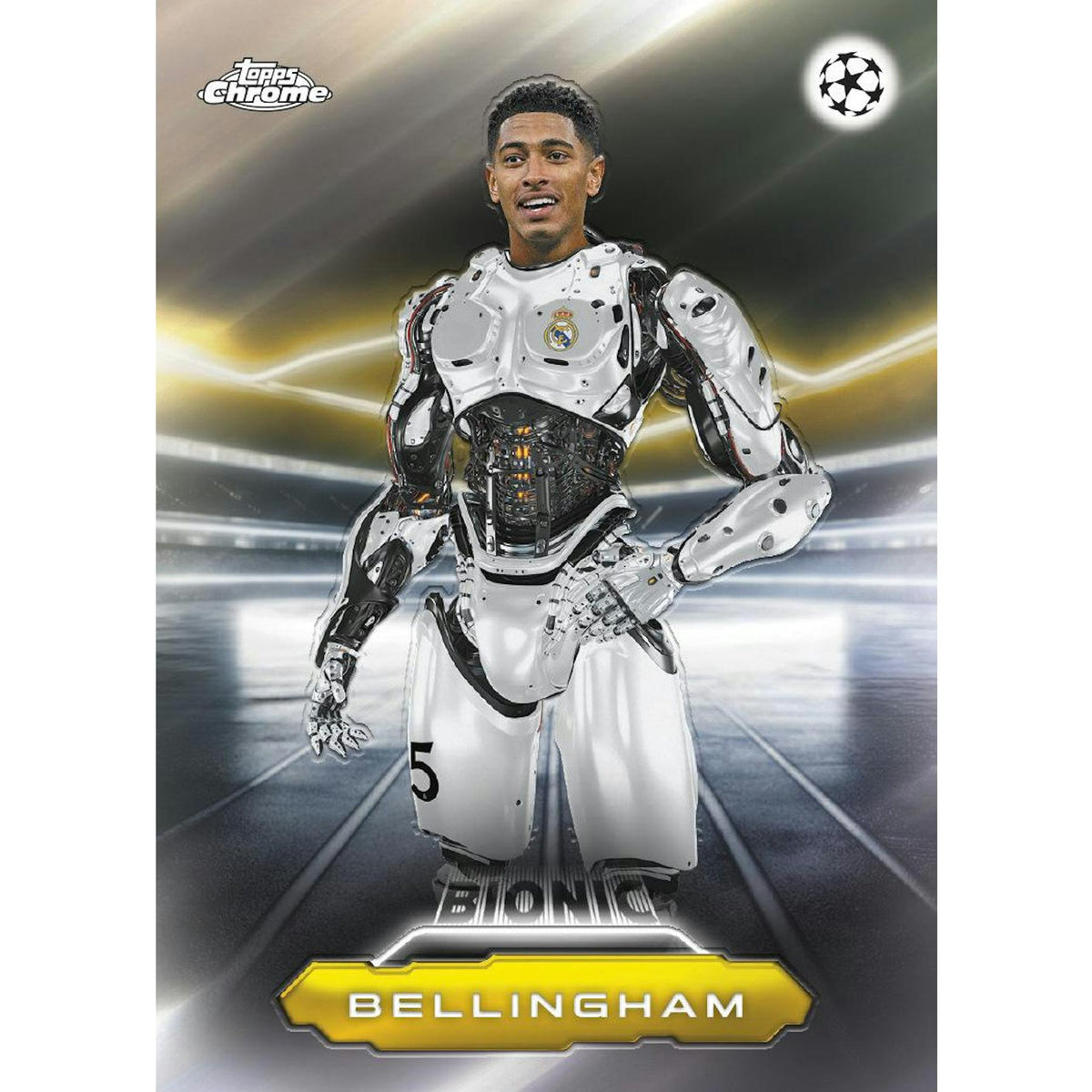 2025/26 Topps Chrome UEFA Club Competitions Soccer Blaster Pack