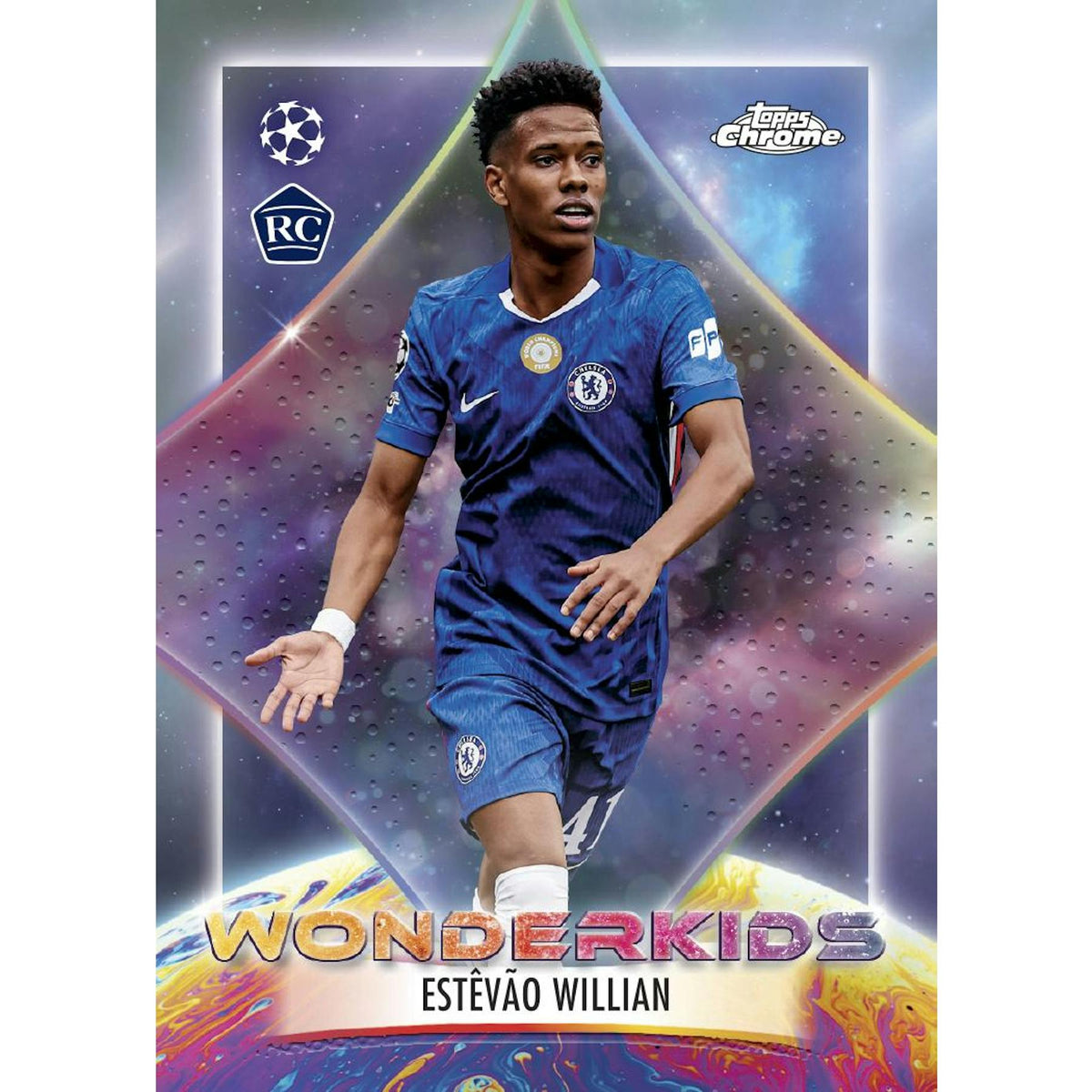 2025/26 Topps Chrome UEFA Club Competitions Soccer Blaster Pack