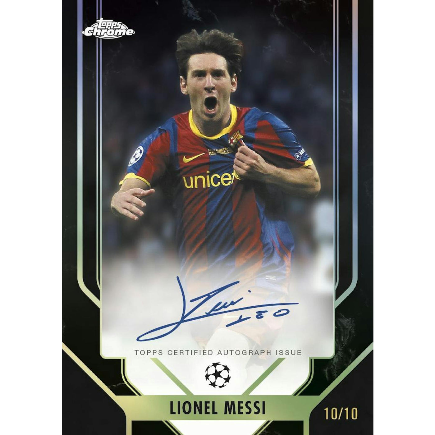 2025/26 Topps Chrome UEFA Club Competitions Soccer Hobby Box