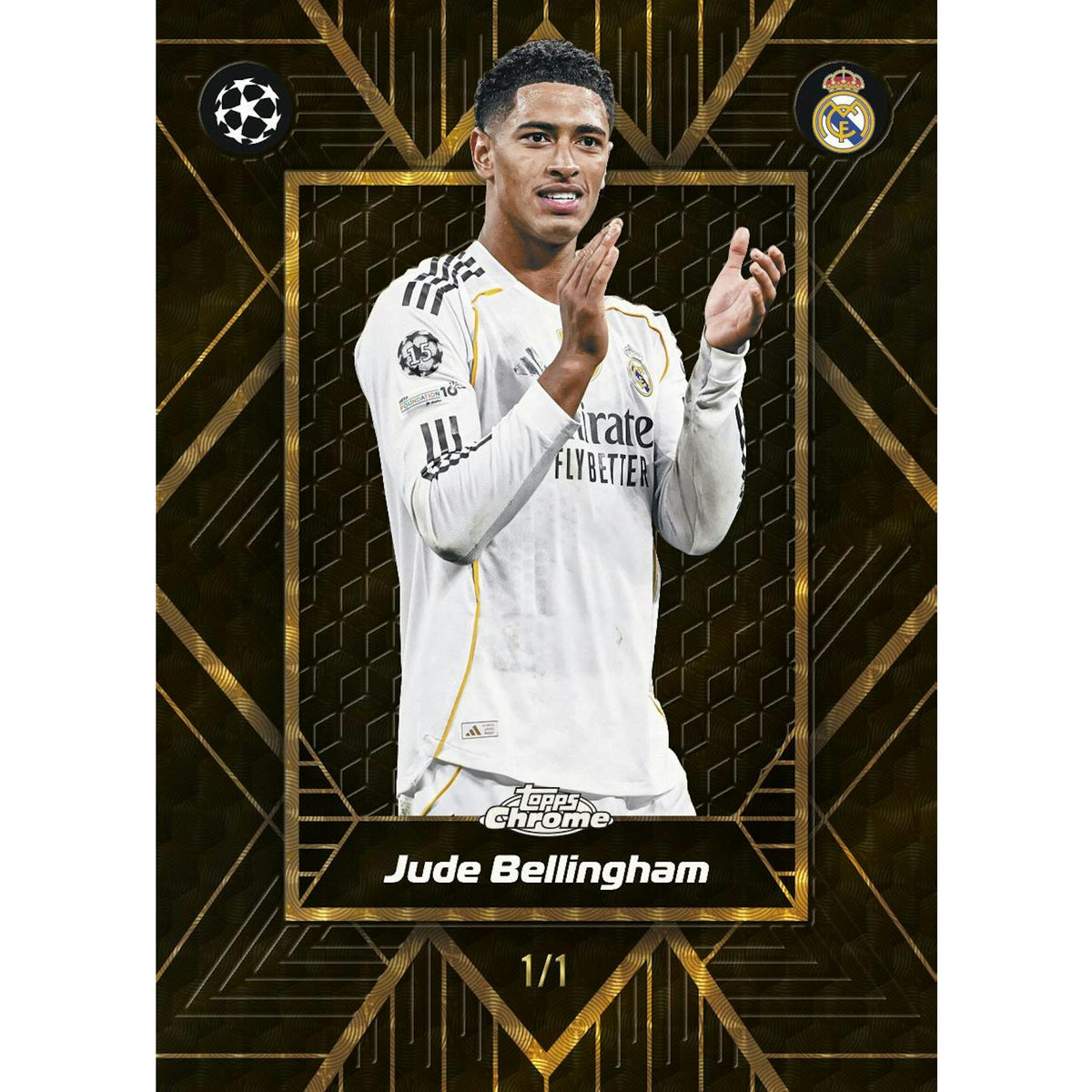 2025/26 Topps Chrome UEFA Club Competitions Soccer Blaster Pack