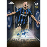 2025/26 Topps Chrome UEFA Club Competitions Soccer Blaster Pack