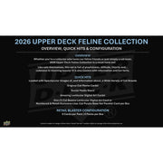 2026 Upper Deck Feline Collection Blaster 20-Box Case (Presell)