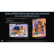 2026 Upper Deck Feline Collection Blaster 20-Box Case (Presell)