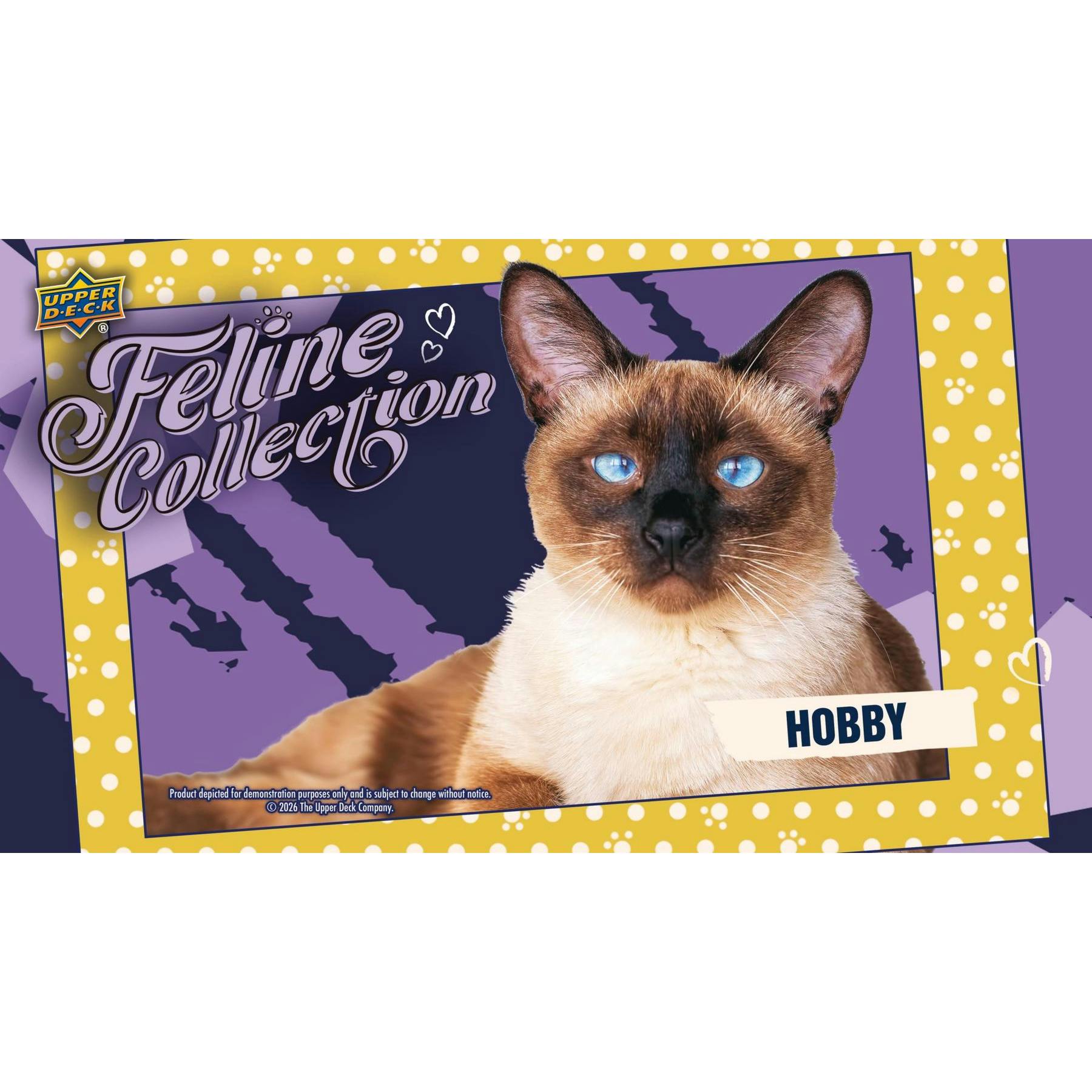 2026 Upper Deck Feline Collection Hobby 10-Box Case (Presell)