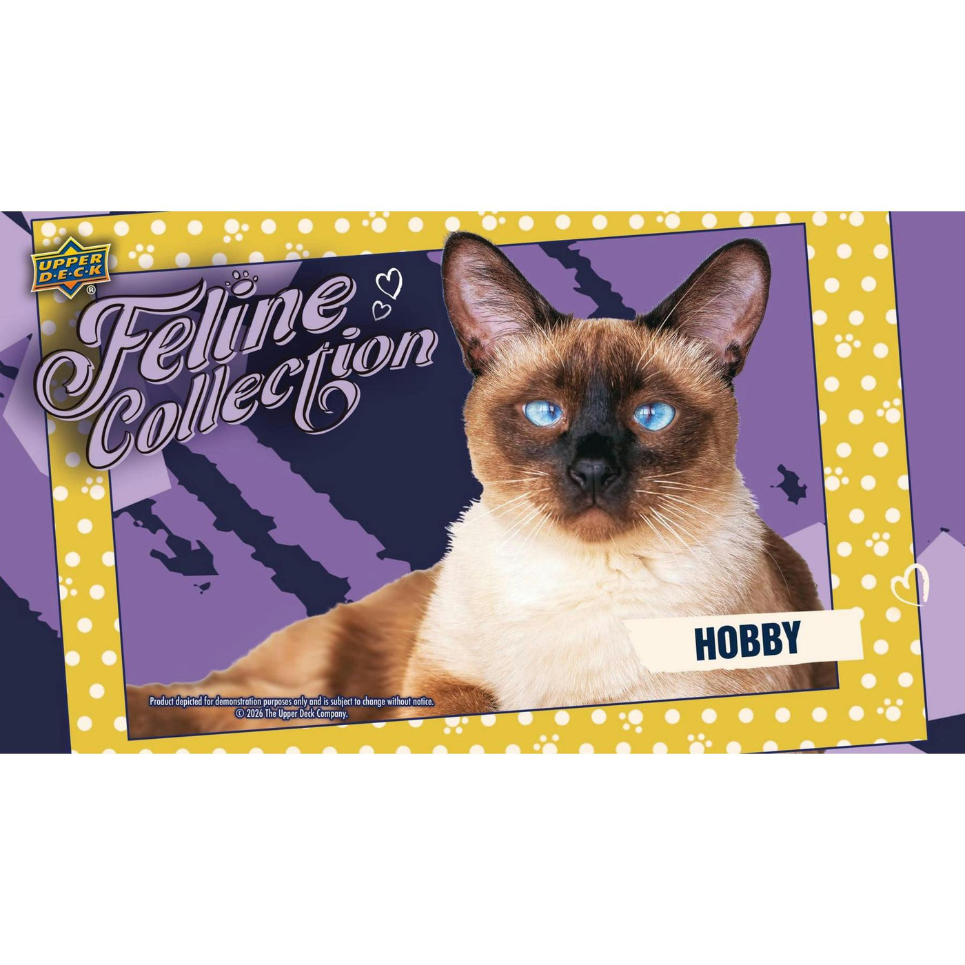 2026 Upper Deck Feline Collection Hobby Box (Presell)