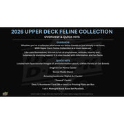 2026 Upper Deck Feline Collection Hobby 10-Box Case (Presell)