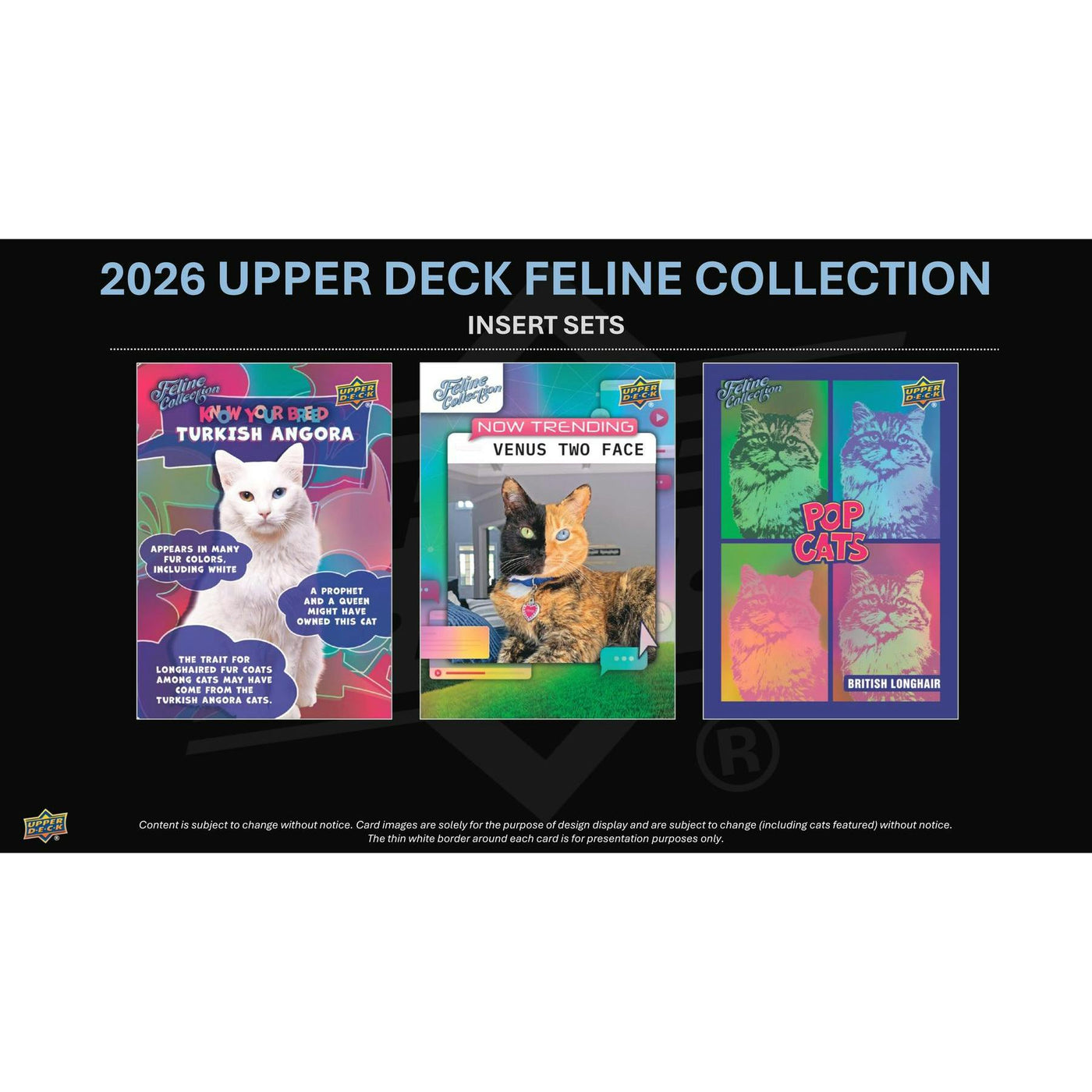 2026 Upper Deck Feline Collection Hobby Box (Presell)