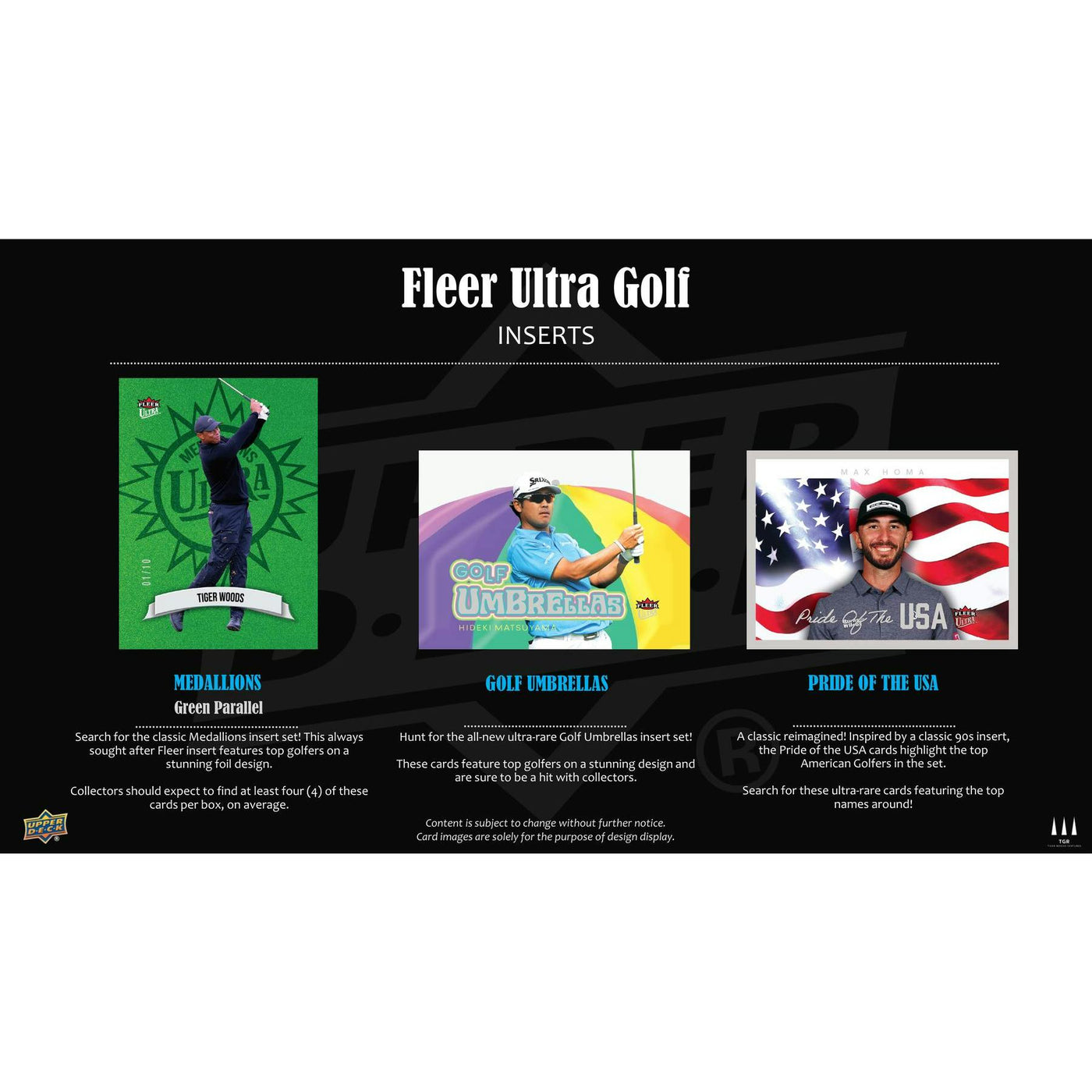 2026 Upper Deck Fleer Ultra Golf Hobby Box