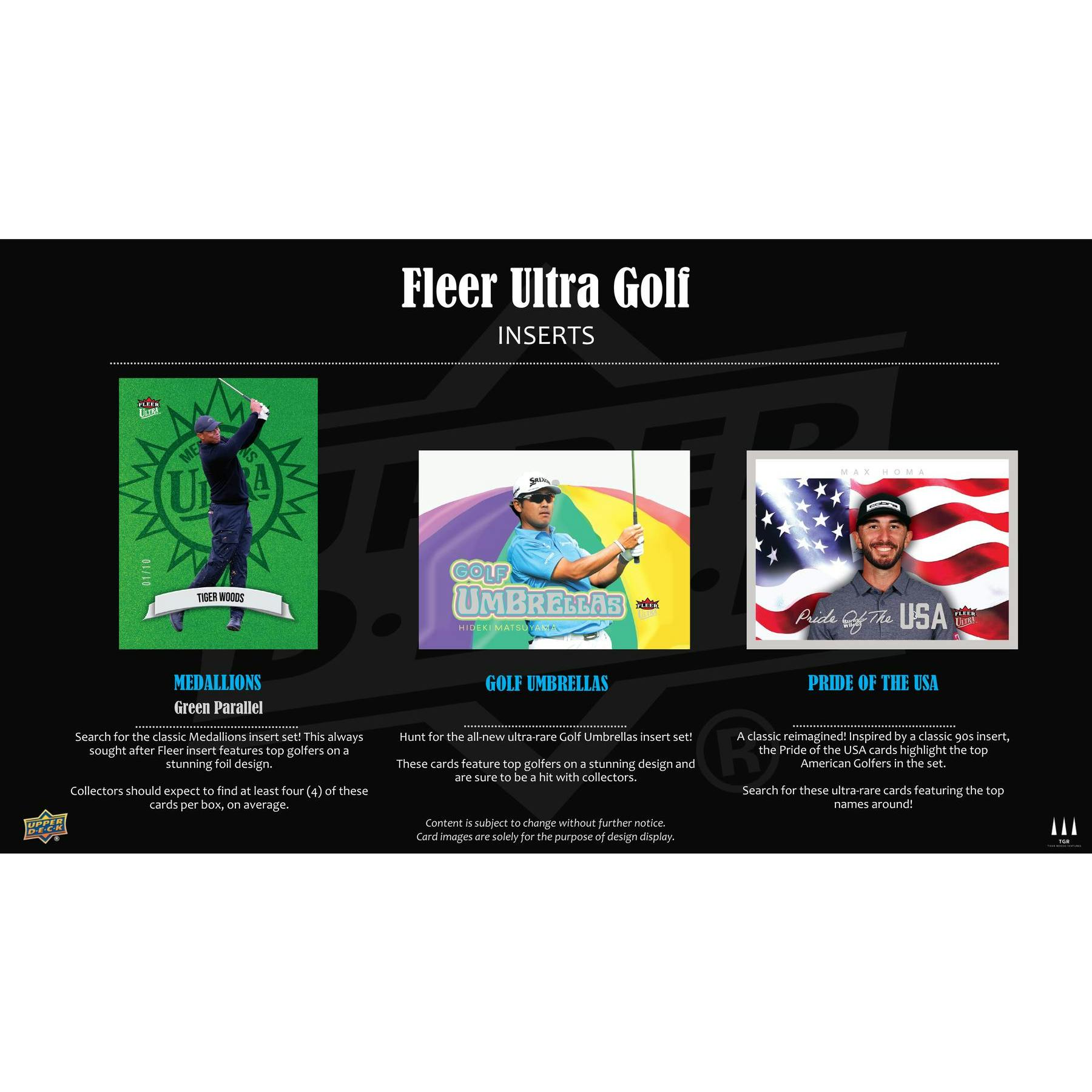 2026 Upper Deck Fleer Ultra Golf Hobby Box