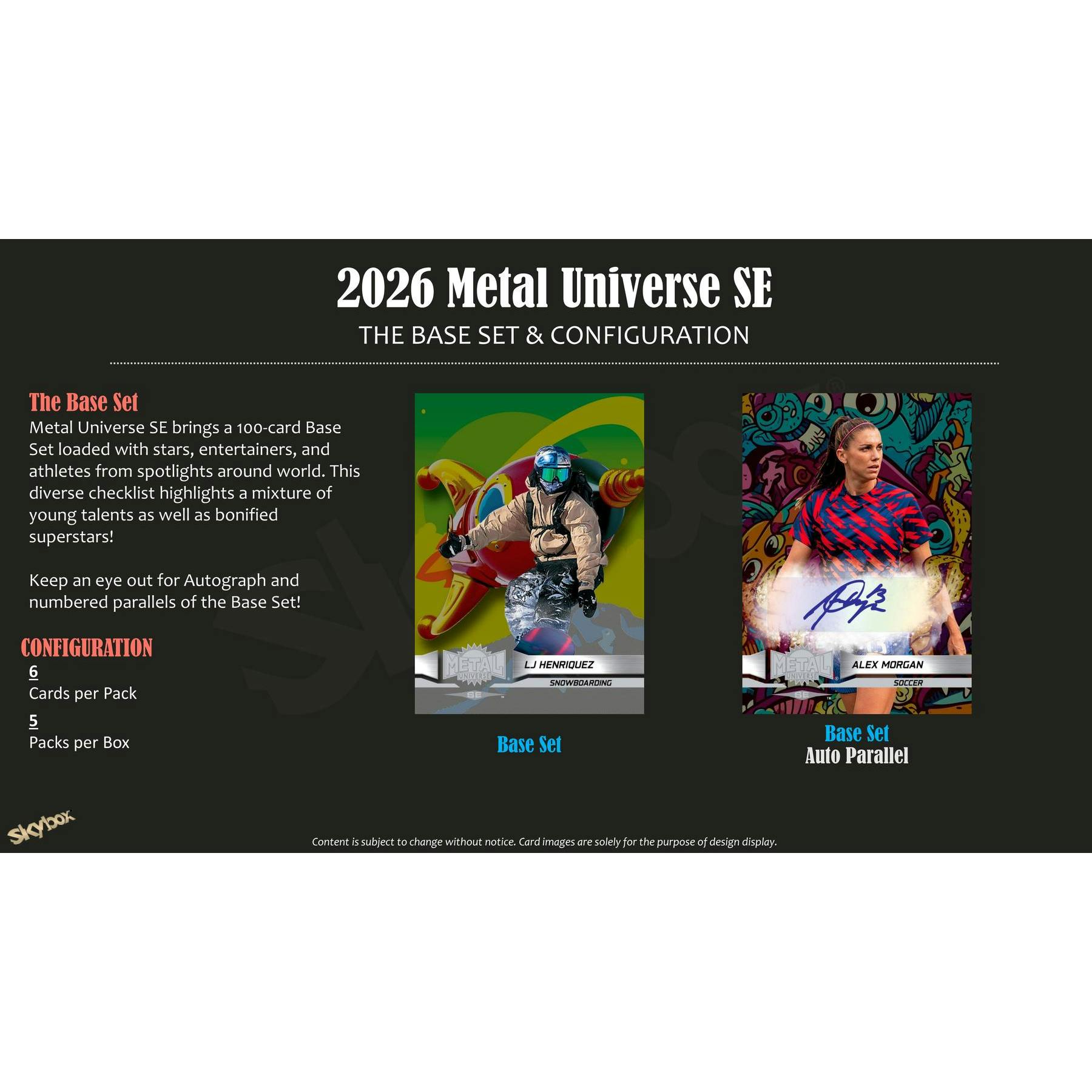 2026 Upper Deck Metal Universe SE Blaster Box (Presell)