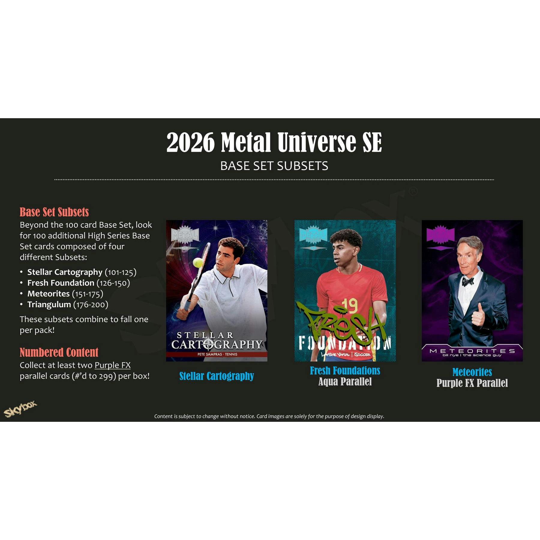 2026 Upper Deck Metal Universe SE Blaster 20-Box Case (Presell)