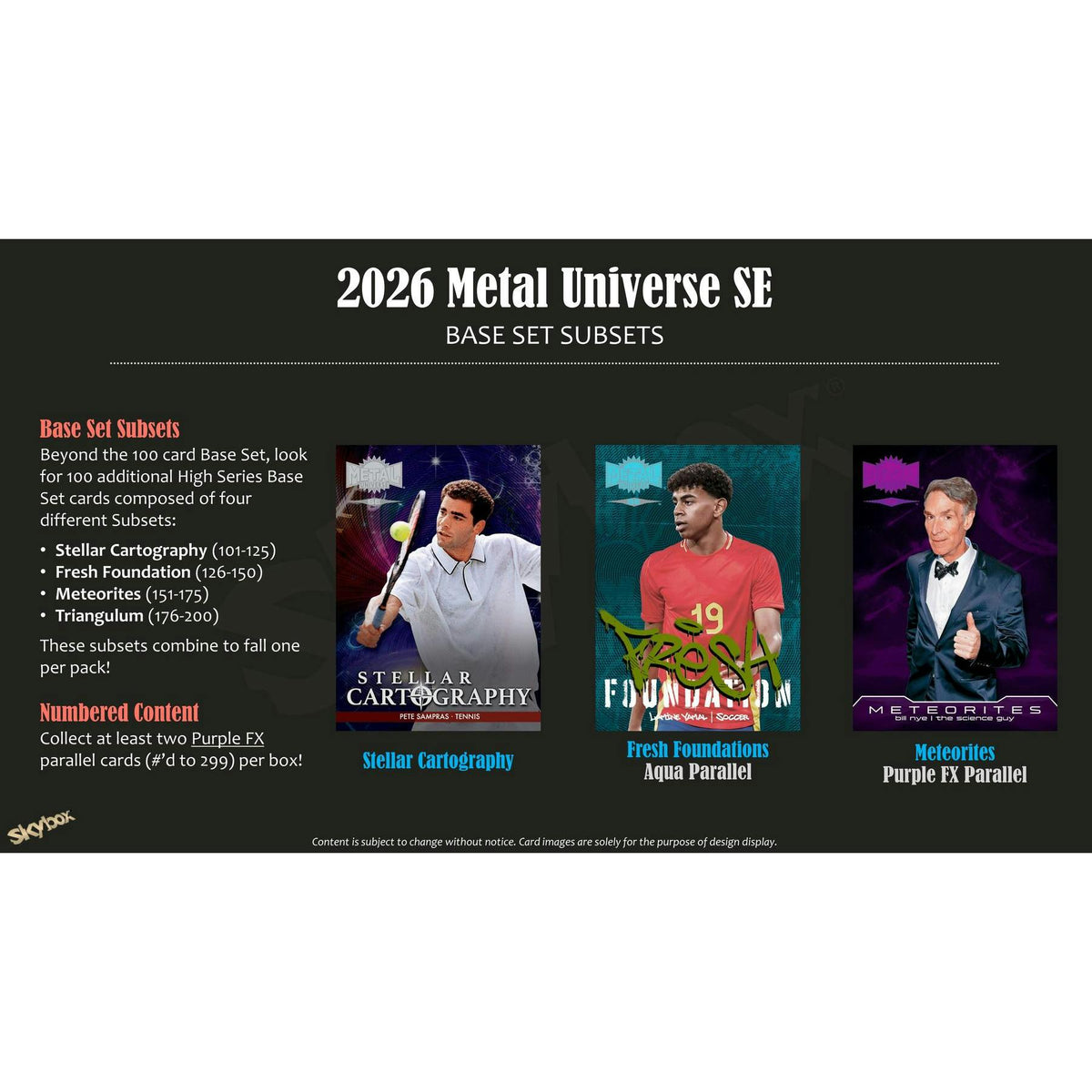2026 Upper Deck Metal Universe SE Blaster Box (Presell)